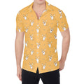 Little Corgi Pattern Print Men's Shirt