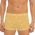 Little Corgi Pattern Print Men's Short Boxer Briefs