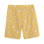 Little Corgi Pattern Print Men's Sports Shorts