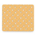Little Corgi Pattern Print Mouse Pad