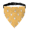 Little Corgi Pattern Print Over The Collar Dog Bandana