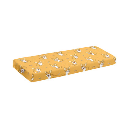 Little Corgi Pattern Print Piano Keyboard Cover
