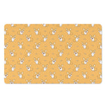 Little Corgi Pattern Print Polyester Doormat