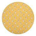 Little Corgi Pattern Print Round Blanket