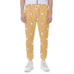 Little Corgi Pattern Print Scuba Joggers
