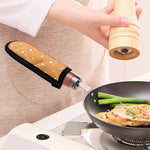 Little Corgi Pattern Print Skillet Handle Cover