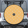 Little Corgi Pattern Print Tire Cover With Camera Hole