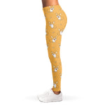 Little Corgi Pattern Print Women's Leggings