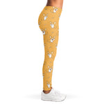 Little Corgi Pattern Print Women's Leggings