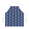 Little Cute Mermaid Pattern Print Adjustable Apron