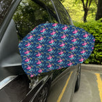 Little Cute Mermaid Pattern Print Car Side Mirror Covers