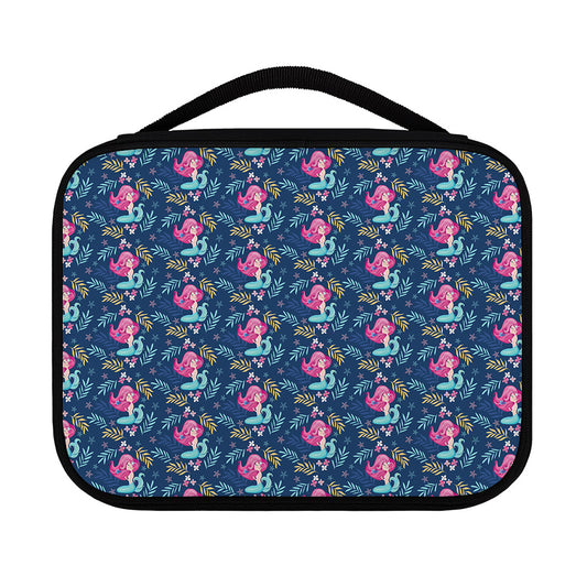 Little Cute Mermaid Pattern Print Classic Bible Case