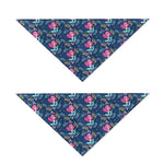 Little Cute Mermaid Pattern Print Dog Bandana