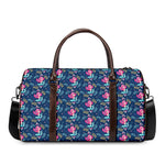 Little Cute Mermaid Pattern Print Duffle Bag
