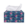 Little Cute Mermaid Pattern Print Leather Tissue Box Cover