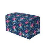 Little Cute Mermaid Pattern Print Leather Tissue Box Cover