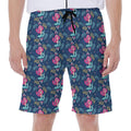 Little Cute Mermaid Pattern Print Men's Beach Shorts