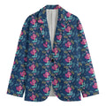 Little Cute Mermaid Pattern Print Men's Blazer