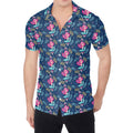 Little Cute Mermaid Pattern Print Men's Shirt