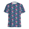 Little Cute Mermaid Pattern Print Men's Athletic T-Shirt
