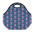Little Cute Mermaid Pattern Print Neoprene Lunch Bag
