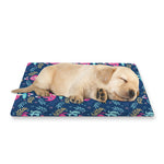 Little Cute Mermaid Pattern Print Pet Cooling Mat Cover