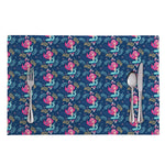 Little Cute Mermaid Pattern Print Placemat