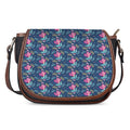 Little Cute Mermaid Pattern Print Saddle Bag