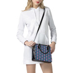 Little Cute Mermaid Pattern Print Shoulder Handbag