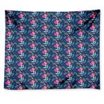 Little Cute Mermaid Pattern Print Tapestry