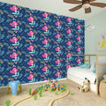 Little Cute Mermaid Pattern Print Wall Sticker