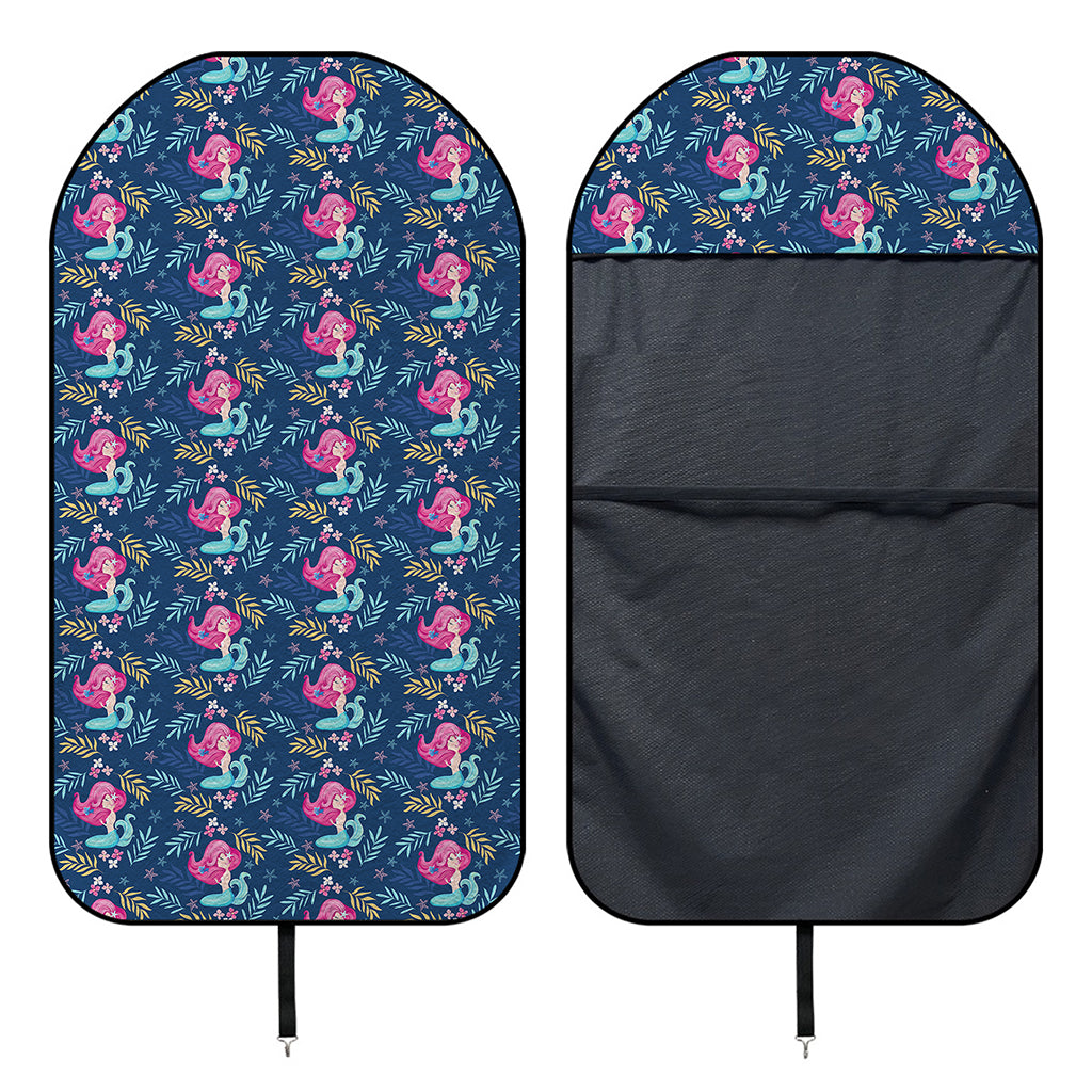 Little Cute Mermaid Pattern Print Waterproof Car Seat Cover