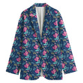 Little Cute Mermaid Pattern Print Women's Blazer