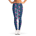 Little Cute Mermaid Pattern Print Women's Leggings