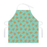 Little Gingerbread Man Pattern Print Adjustable Apron