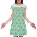 Little Gingerbread Man Pattern Print Adjustable Apron
