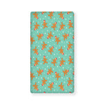 Little Gingerbread Man Pattern Print Baby Crib Sheet