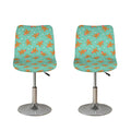 Little Gingerbread Man Pattern Print Bar Stool Covers
