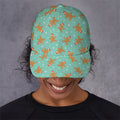 Little Gingerbread Man Pattern Print Baseball Cap