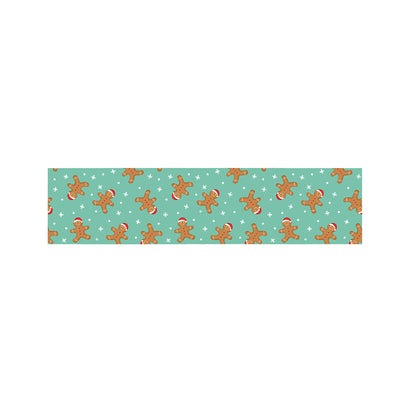 Little Gingerbread Man Pattern Print Bed Runner