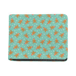Little Gingerbread Man Pattern Print Bifold Wallet