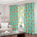 Little Gingerbread Man Pattern Print Dimout Grommet Curtains