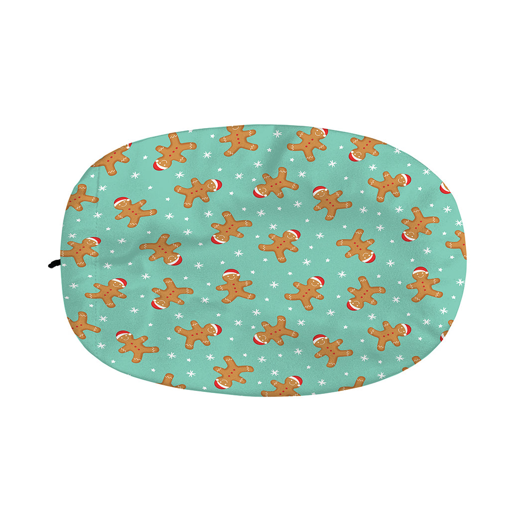 Little Gingerbread Man Pattern Print Car Side Mirror Covers