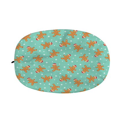 Little Gingerbread Man Pattern Print Car Side Mirror Covers
