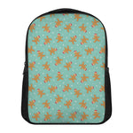 Little Gingerbread Man Pattern Print Casual Backpack