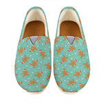 Little Gingerbread Man Pattern Print Casual Shoes