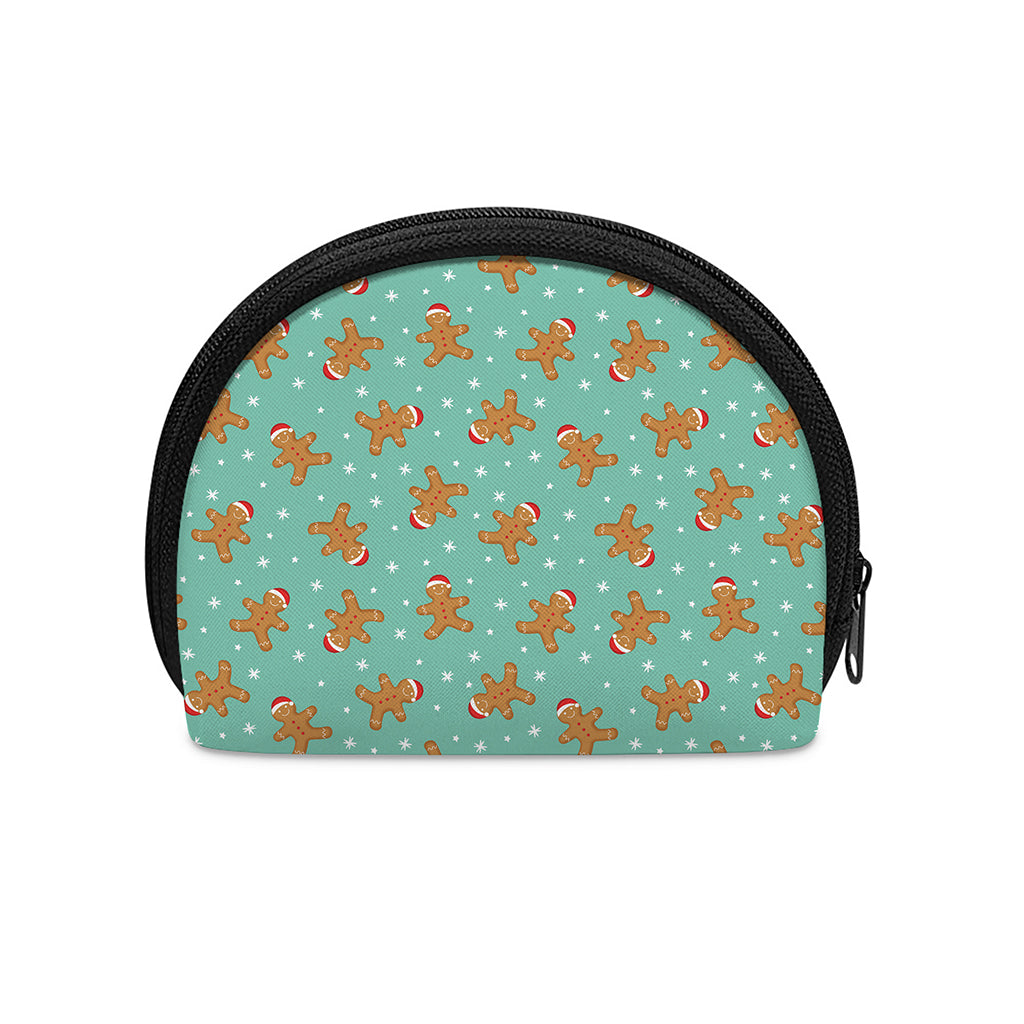 Little Gingerbread Man Pattern Print Coin Purse