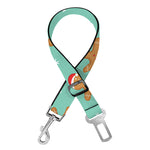 Little Gingerbread Man Pattern Print Dog Seat Belt