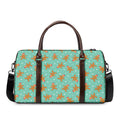 Little Gingerbread Man Pattern Print Duffel Bag