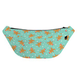 Little Gingerbread Man Pattern Print Fanny Pack